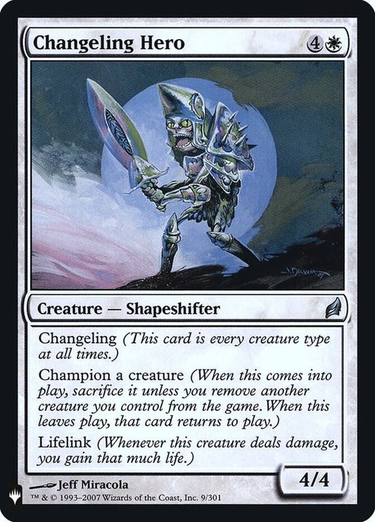 Changeling Hero [The List Reprints] 9