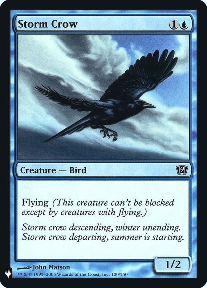 Storm Crow (9ED) [The List Reprints] 100