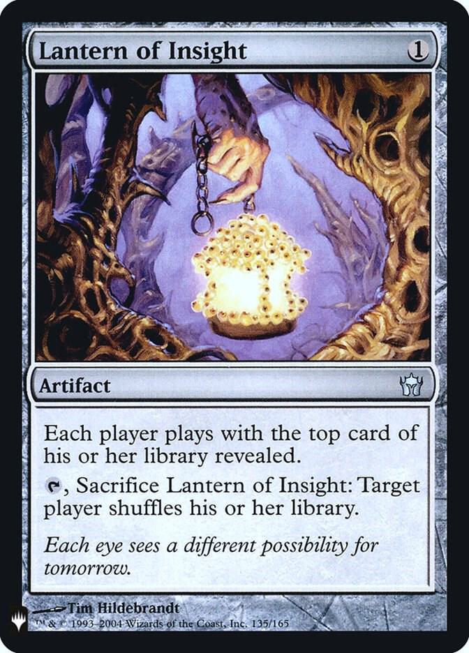 Lantern of Insight [The List Reprints] 135