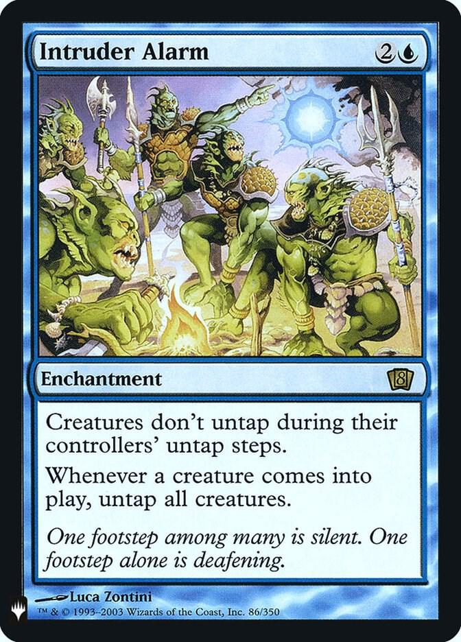 Intruder Alarm [The List Reprints] 86
