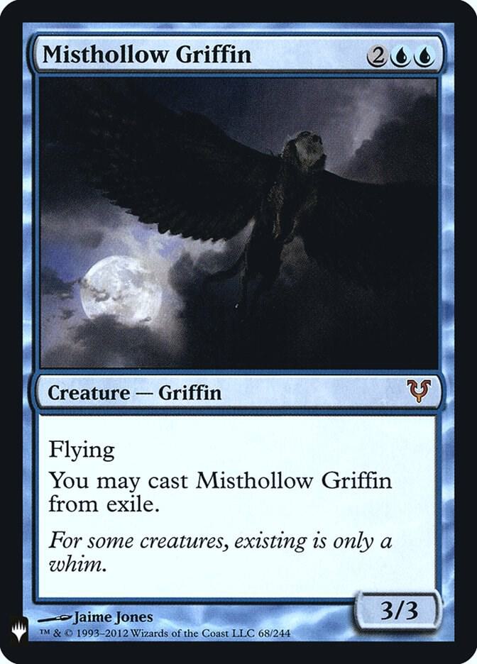 Misthollow Griffin [The List Reprints] 68