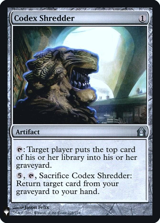 Codex Shredder [The List Reprints] 228