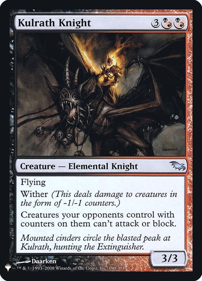 Kulrath Knight [The List Reprints] 190