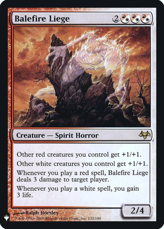 Balefire Liege [The List Reprints] 132