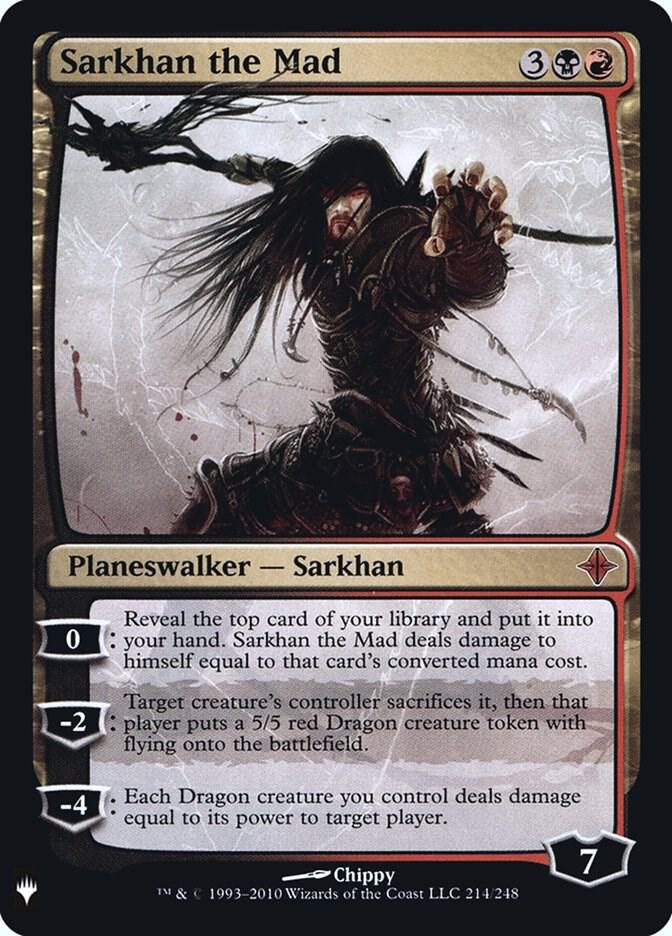 Sarkhan the Mad [The List Reprints] 214