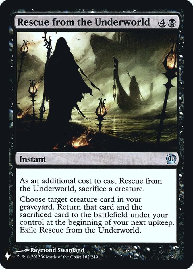 Rescue from the Underworld [The List Reprints] 102