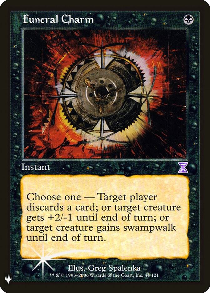 Funeral Charm [The List Reprints] 44