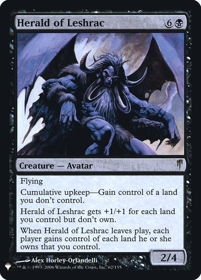 Herald of Leshrac [The List Reprints] 62