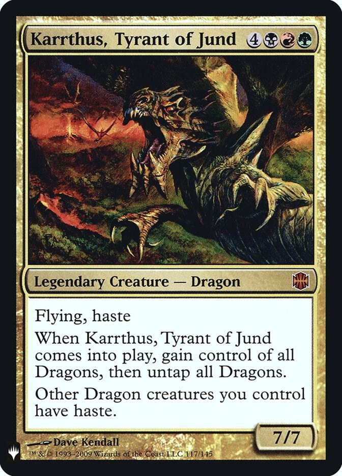 Karrthus, Tyrant of Jund [The List Reprints] 117