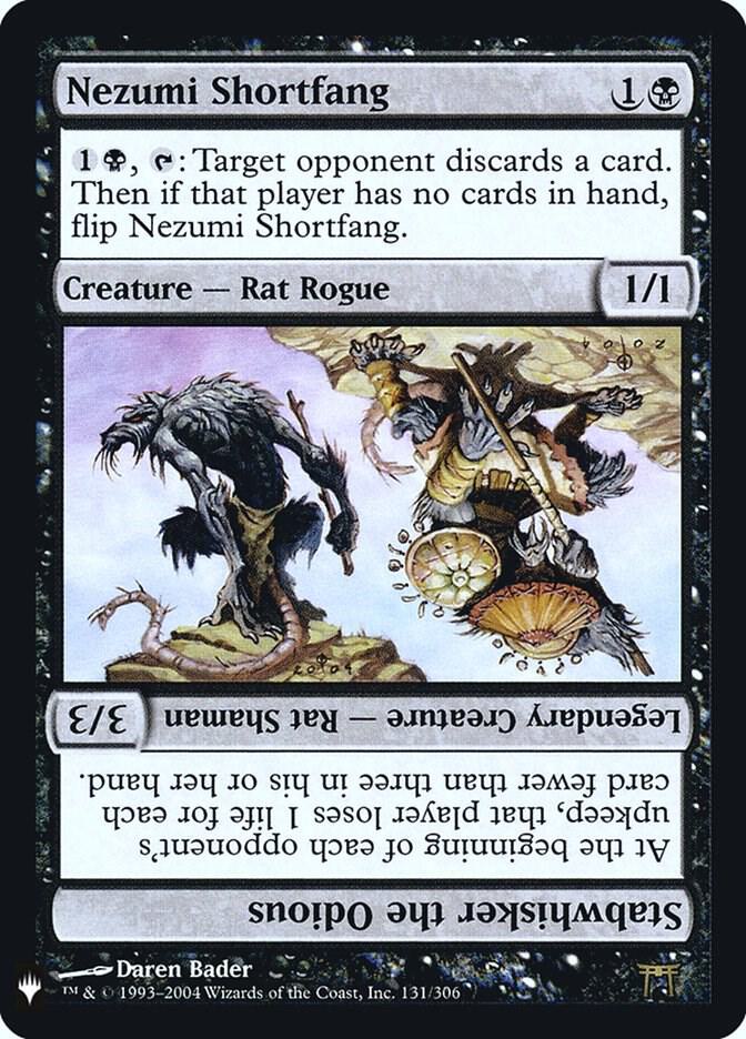 Nezumi Shortfang // Stabwhisker the Odious [The List Reprints] 131