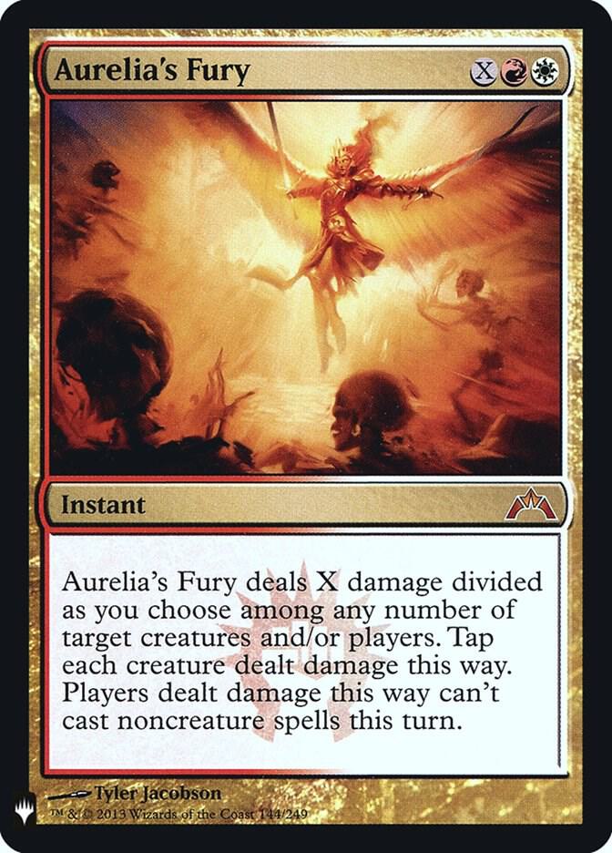 Aurelia's Fury [The List Reprints] 144