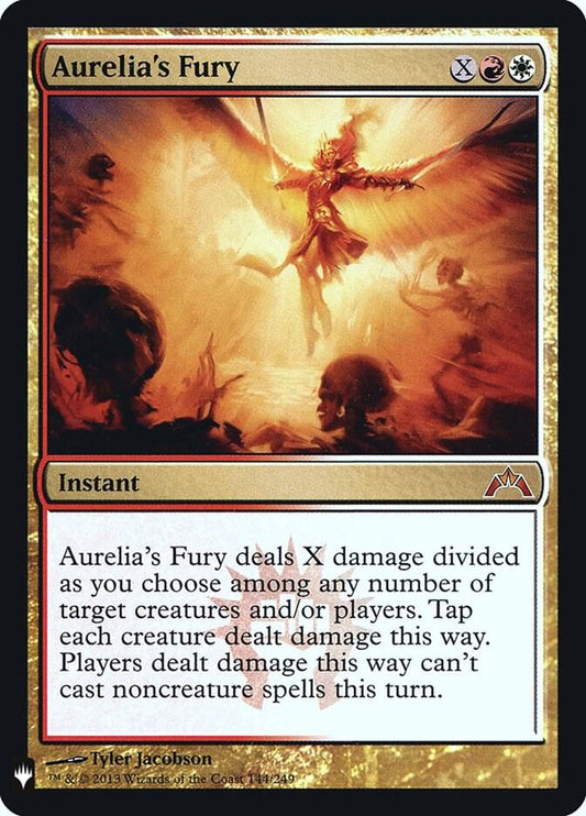 Aurelia's Fury [The List Reprints] 144