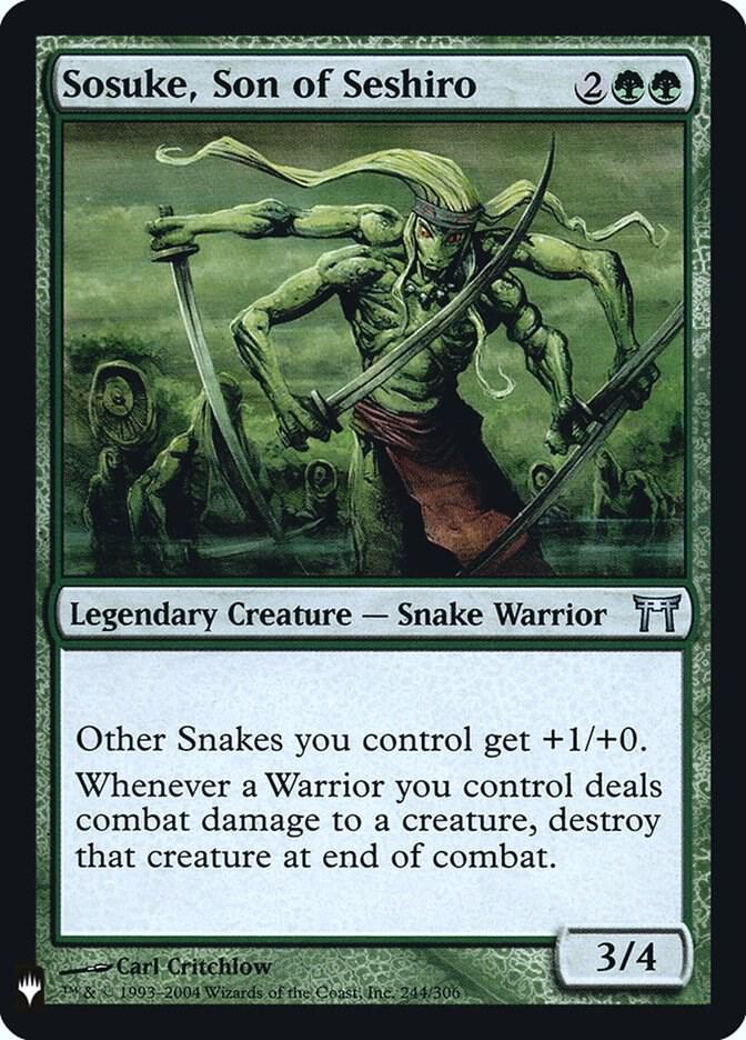 Sosuke, Son of Seshiro [The List Reprints] 244
