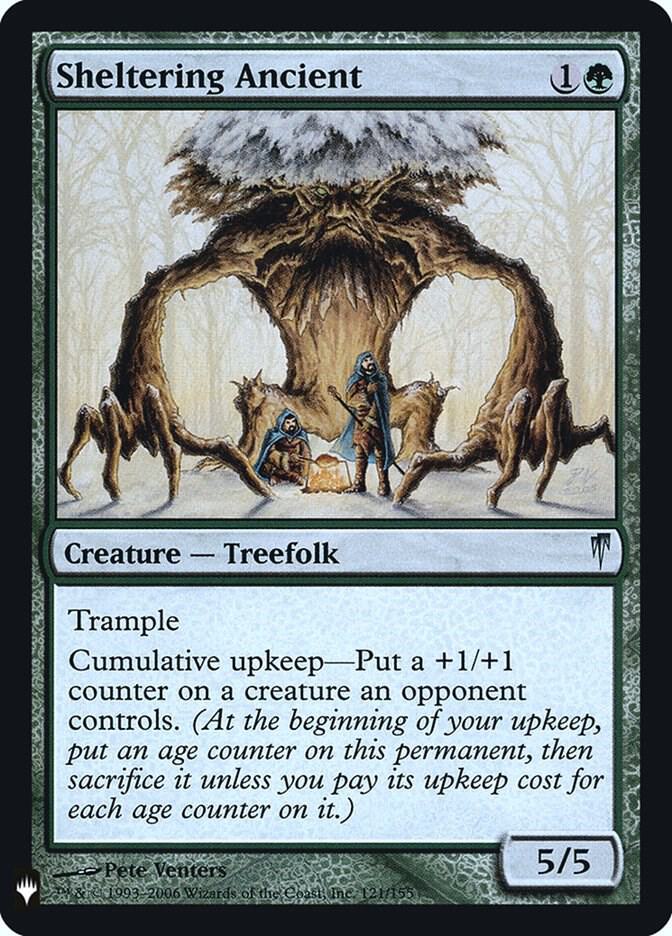 Sheltering Ancient [The List Reprints] 121