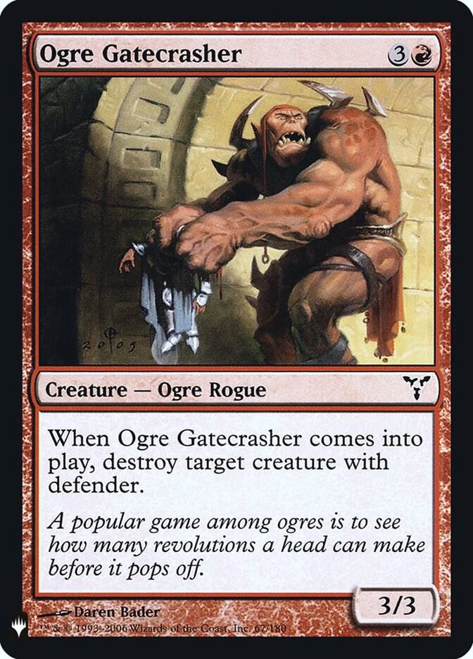 Ogre Gatecrasher [The List Reprints] 67