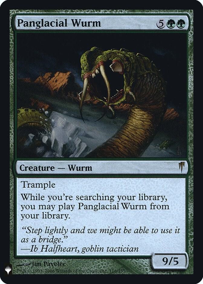Panglacial Wurm [The List Reprints] 116