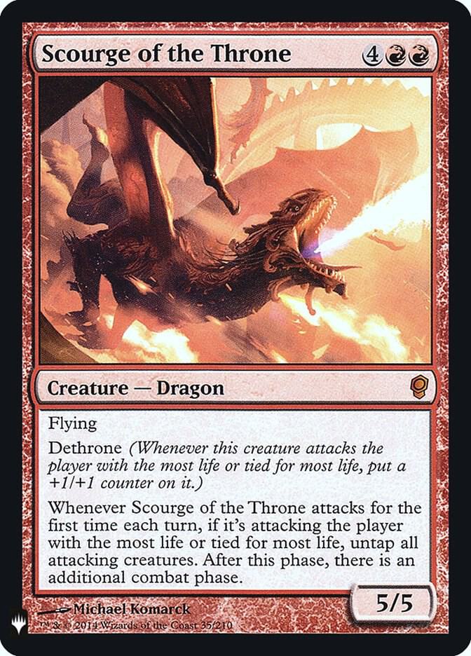 Scourge of the Throne [The List Reprints] 35