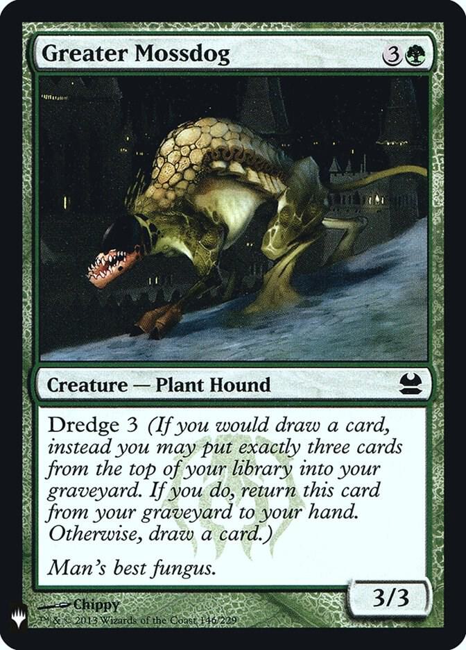 Greater Mossdog [The List Reprints] 146