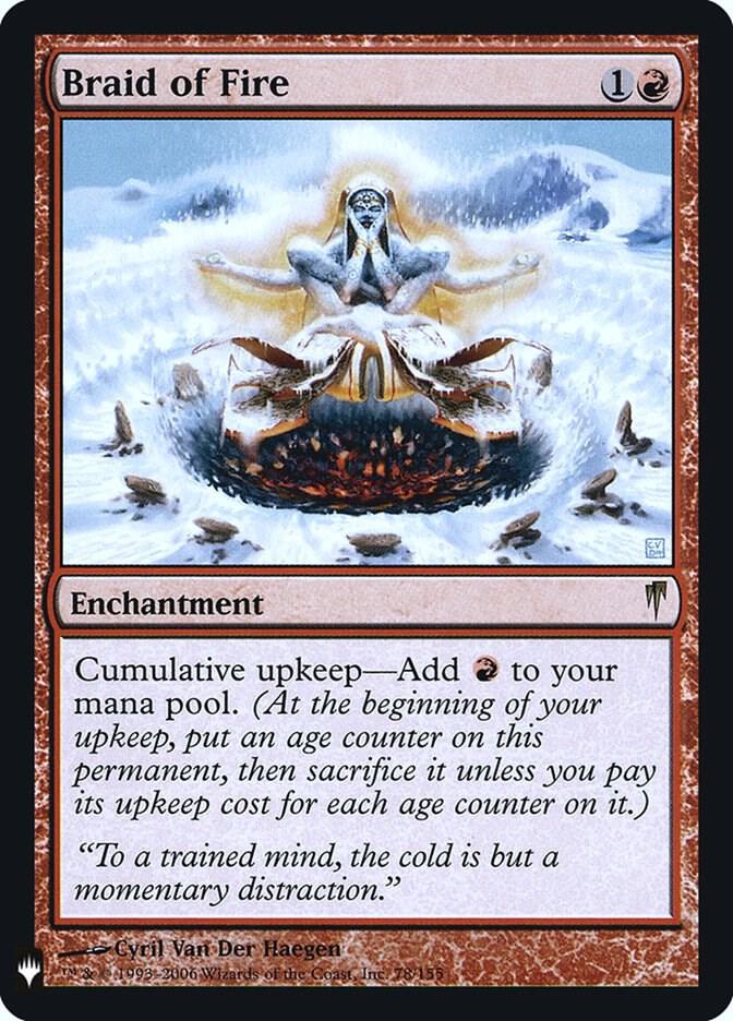 Braid of Fire [The List Reprints] 78