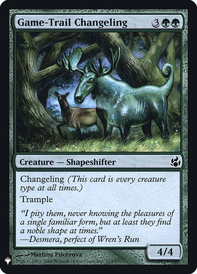 Game-Trail Changeling [The List Reprints] 123