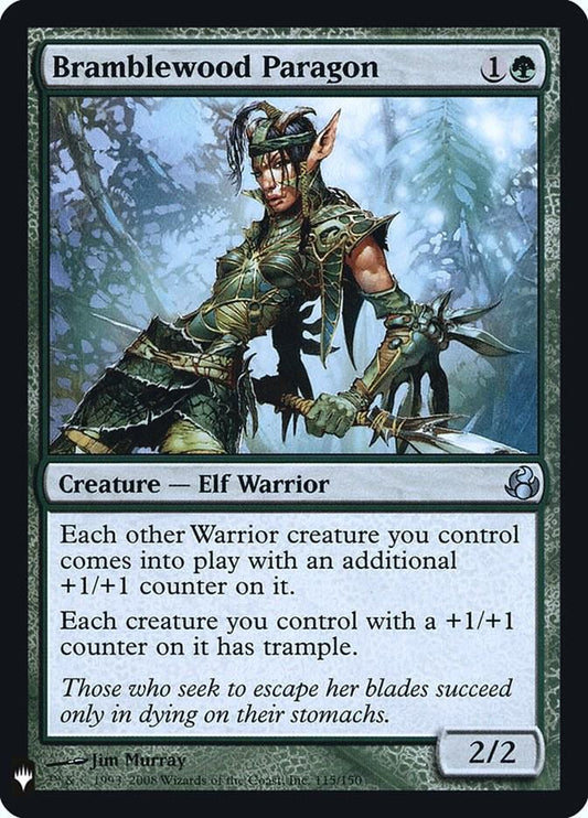 Bramblewood Paragon [The List Reprints] 115
