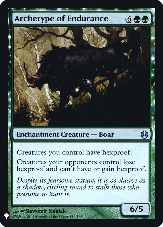 Archetype of Endurance [The List Reprints] 116