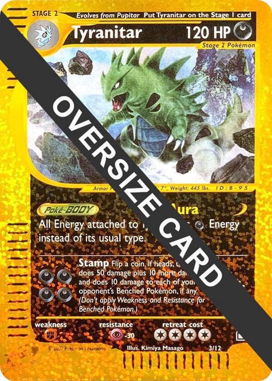 Tyranitar - 3/12 [Jumbo Cards] 003/012
