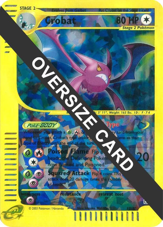 Crobat - 10/12 (Box Topper) [Jumbo Cards] 010/012