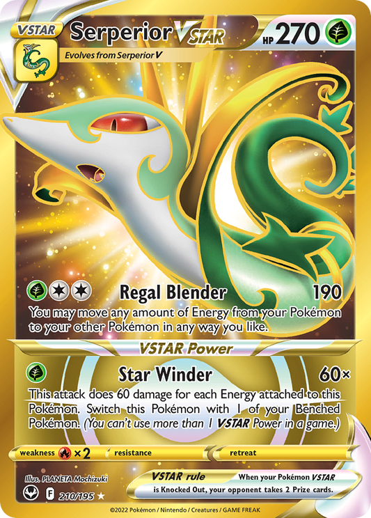 Serperior VSTAR - 210/195 Silver Tempest