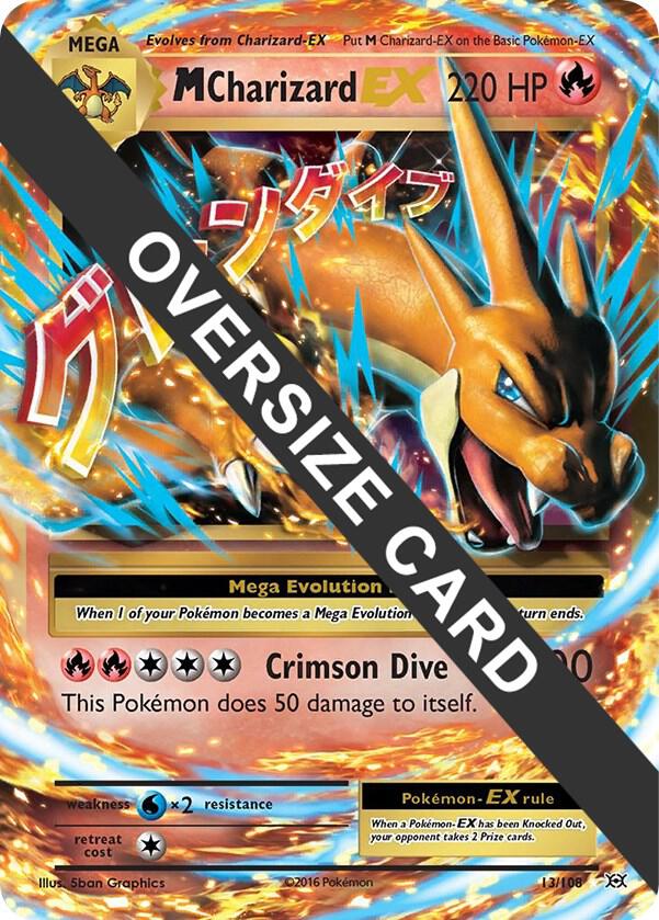 M Charizard EX - 13/106 (Form Y) [Jumbo Cards] 013/106