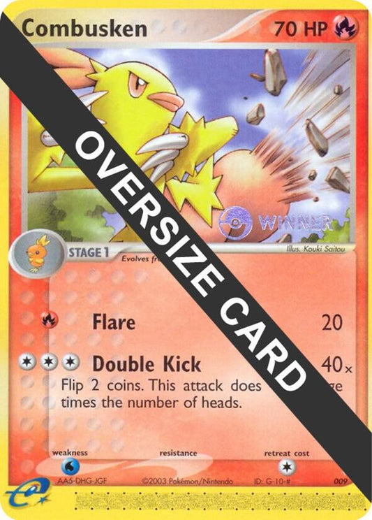 Combusken - 009 (Nintendo Black Star Promo) [Jumbo Cards] 009