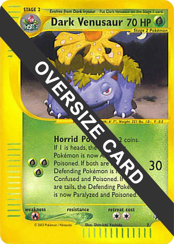 Dark Venusaur - 7 (Best of Game 7 Promo) [Jumbo Cards] 007