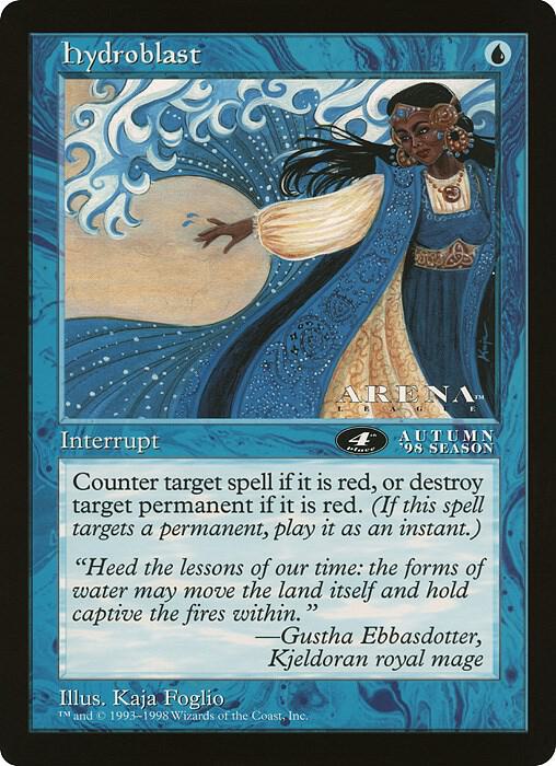 Hydroblast (4th Place) (Arena League) [Oversize Cards]