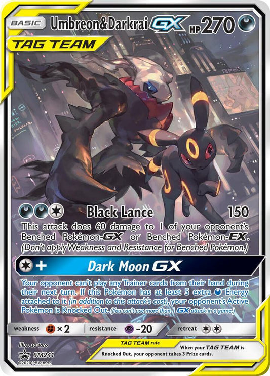 Umbreon & Darkrai GX - SM241 [SM Promos] SM241