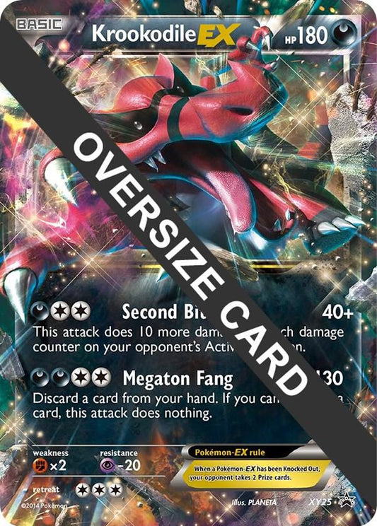 Krookodile EX - XY25 [Jumbo Cards] XY25