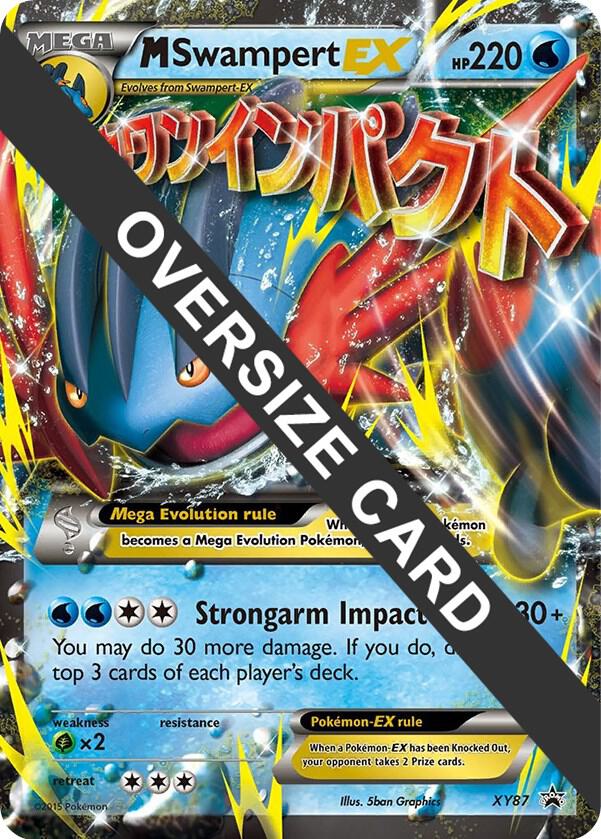 M Swampert EX - XY87 [Jumbo Cards] XY87