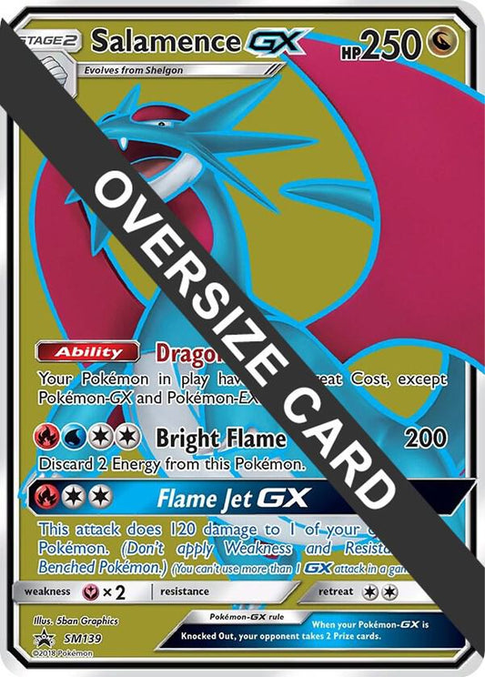 Salamence GX - SM139 (SM Black Star Promo) [Jumbo Cards] SM139