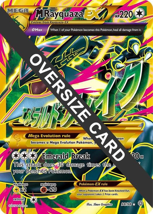 M Rayquaza EX - 98/98 [Jumbo Cards] 098/098