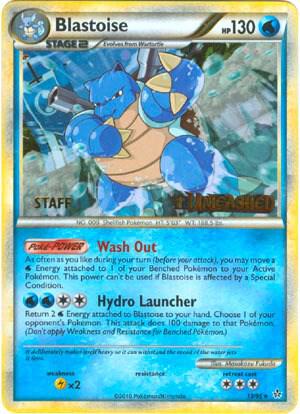 Blastoise - 13/95 (Prerelease) [Staff] [HGSS Promos] 13/95
