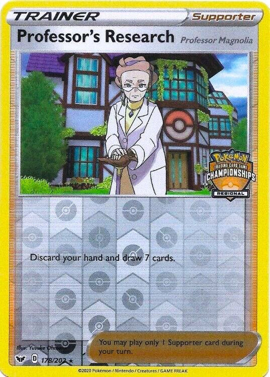 Professor's Research [Professor Magnolia] - 178/202 (Regional Championships) [League & Championship Cards] 178/202