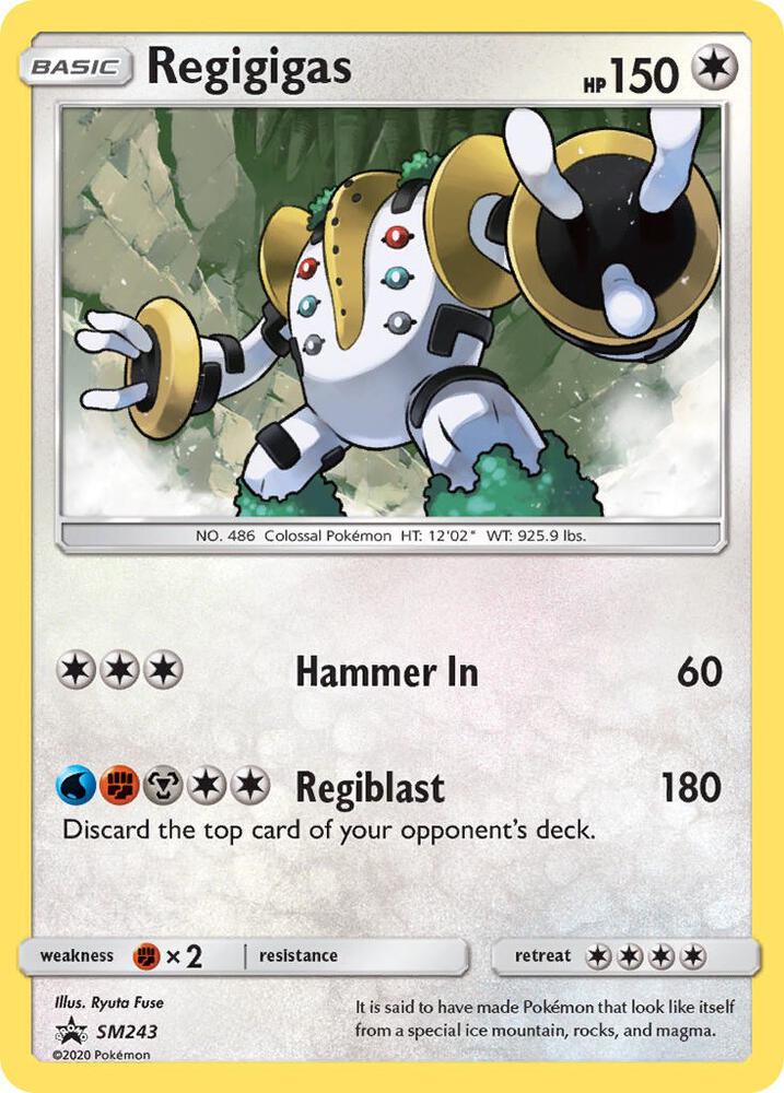 Regigigas - SM243 [SM Promos] SM243
