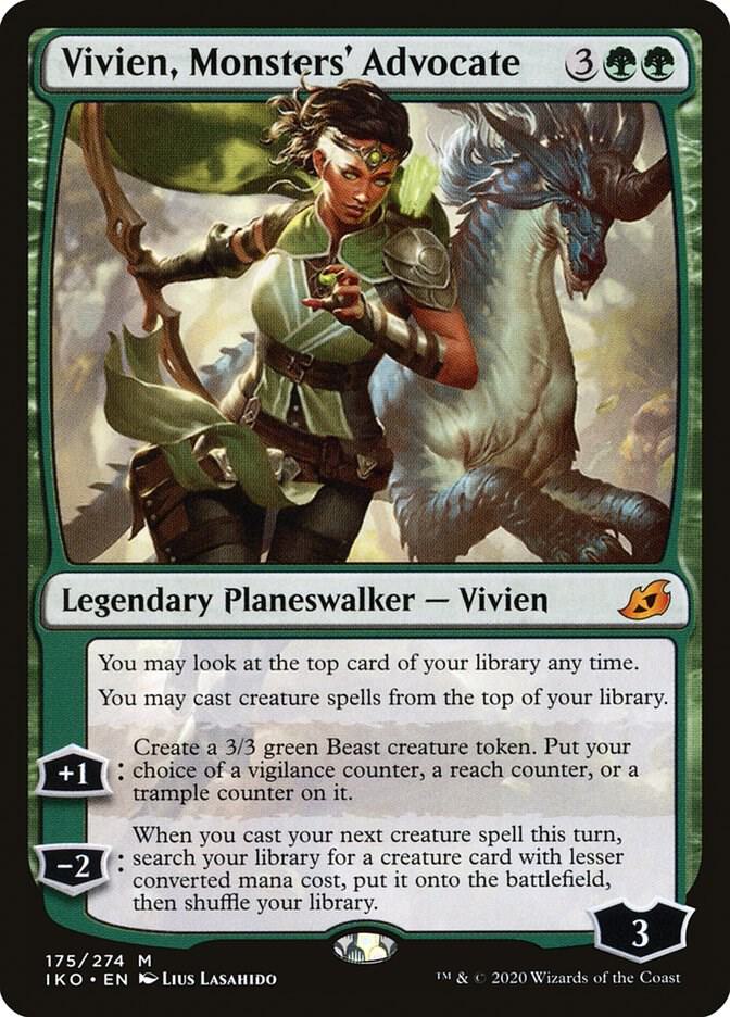 Vivien, Monsters' Advocate [Ikoria: Lair of Behemoths] 175