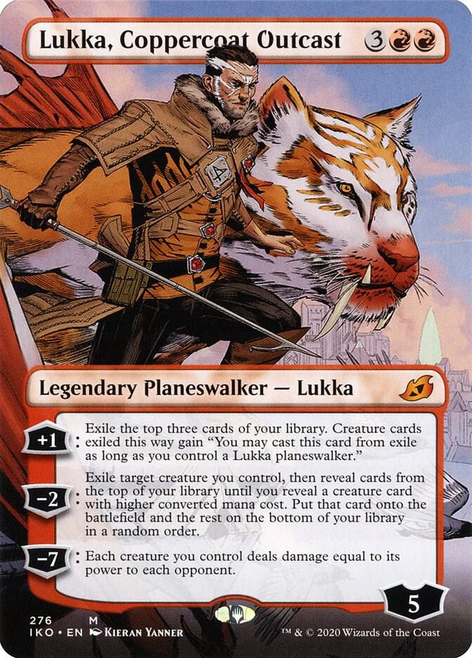 Lukka, Coppercoat Outcast (Borderless) [Ikoria: Lair of Behemoths] 276