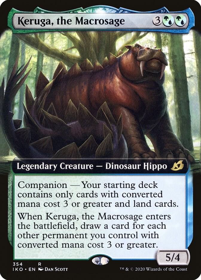 Keruga, the Macrosage (Extended Art) [Ikoria: Lair of Behemoths] 354