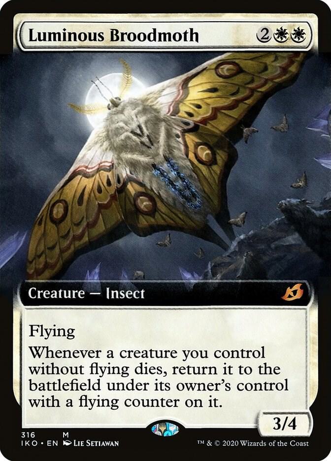 Luminous Broodmoth (Extended Art) [Ikoria: Lair of Behemoths] 316
