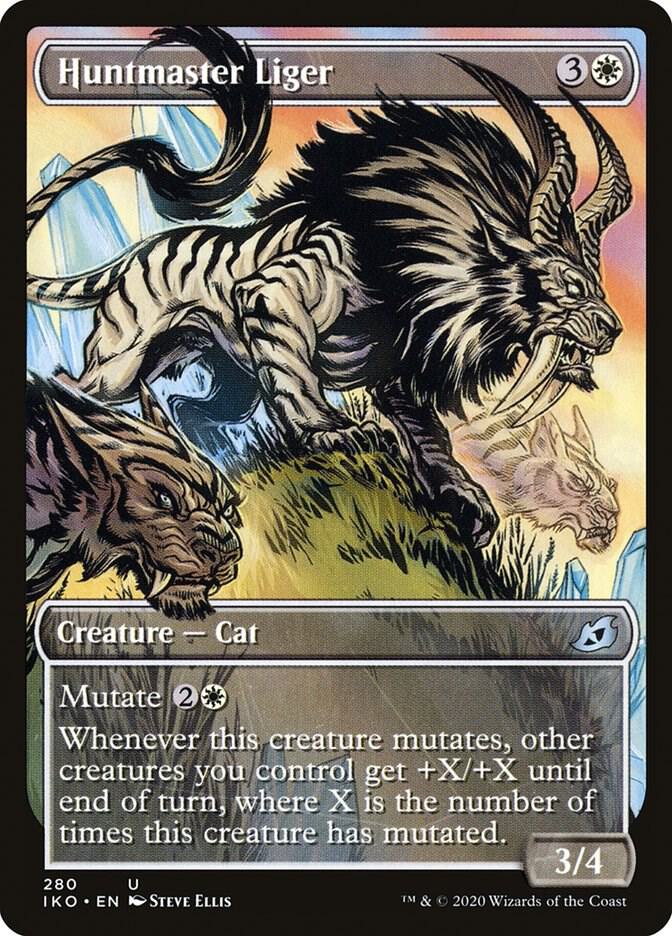 Huntmaster Liger (Showcase) [Ikoria: Lair of Behemoths] 280