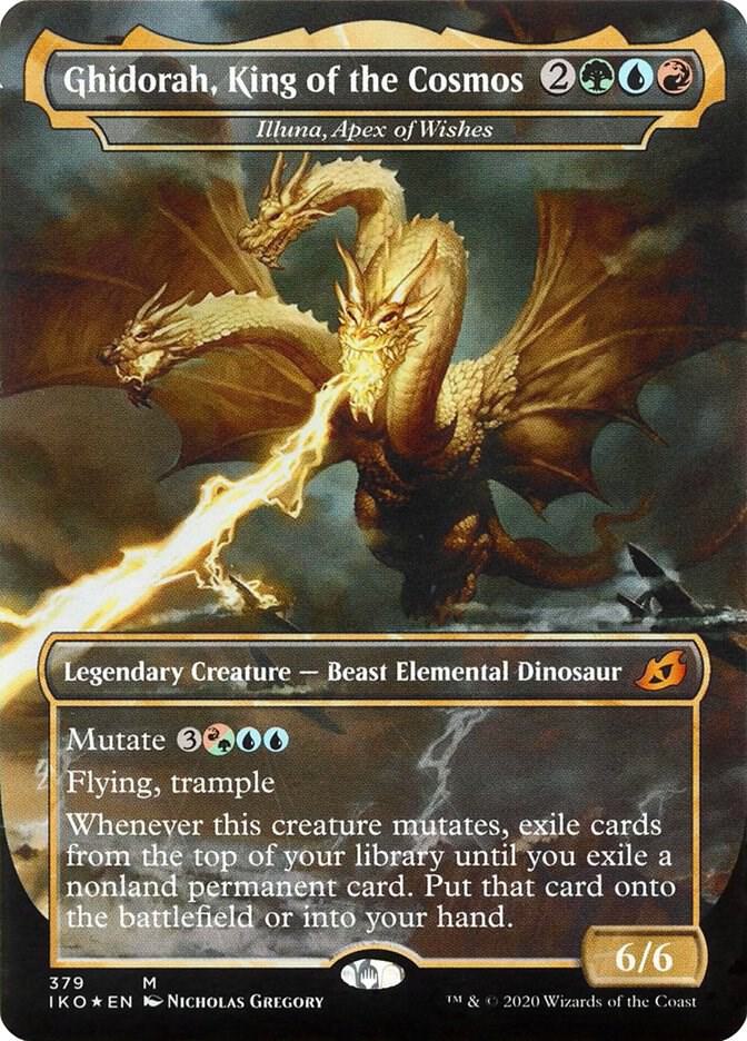 Ghidorah, King of the Cosmos - Illuna, Apex of Wishes [Ikoria: Lair of Behemoths] 379