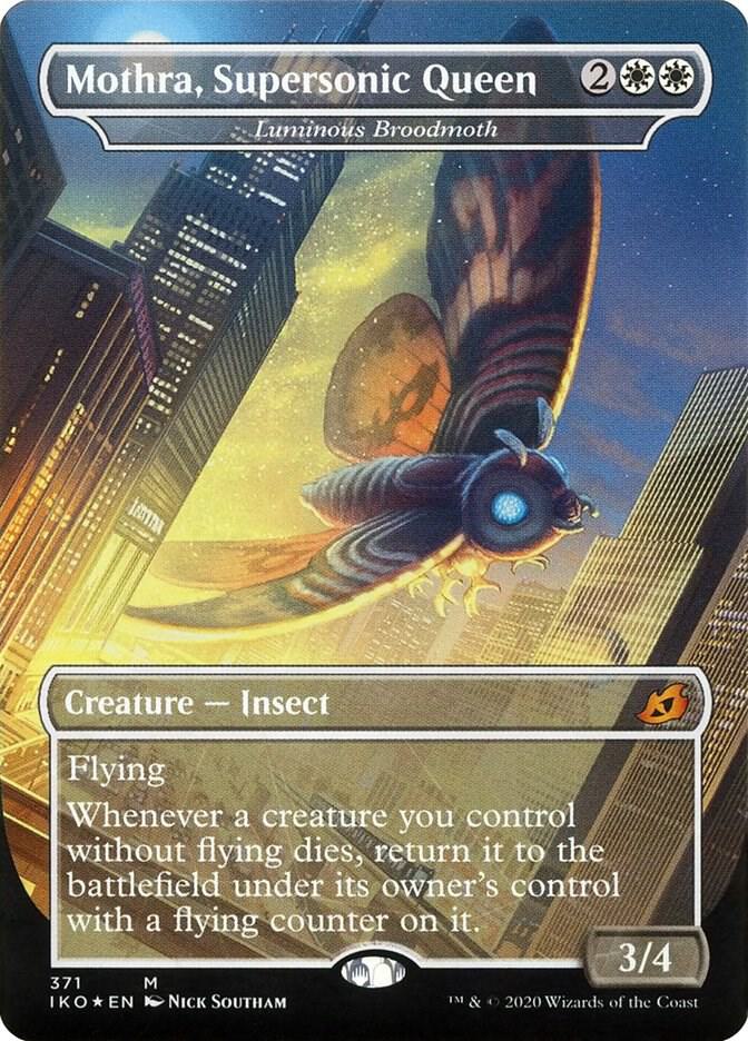 Mothra, Supersonic Queen - Luminous Broodmoth [Ikoria: Lair of Behemoths] 371