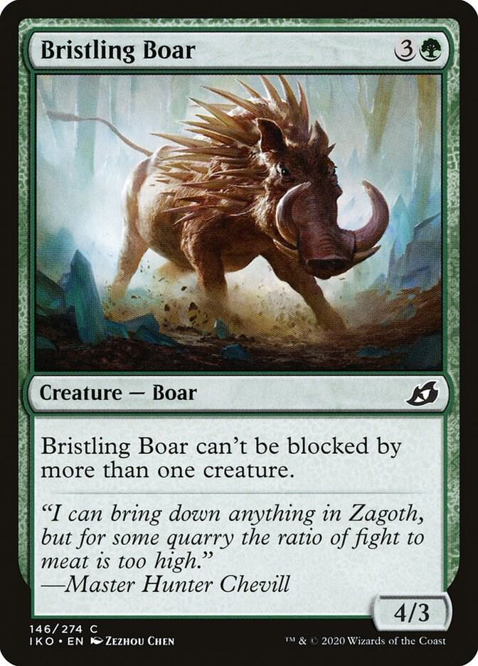 Bristling Boar [Ikoria: Lair of Behemoths] 146