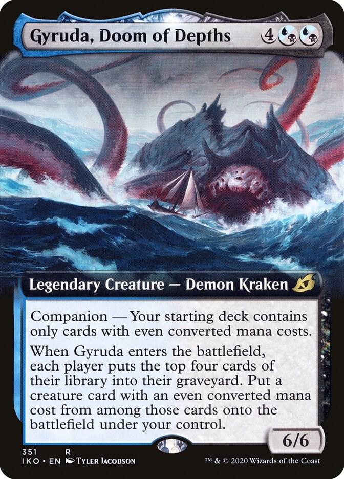 Gyruda, Doom of Depths (Extended Art) [Ikoria: Lair of Behemoths] 351